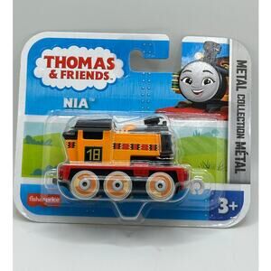 Fisher-Price Thomas & Friends NIA Metal Push Along Engine New in Package